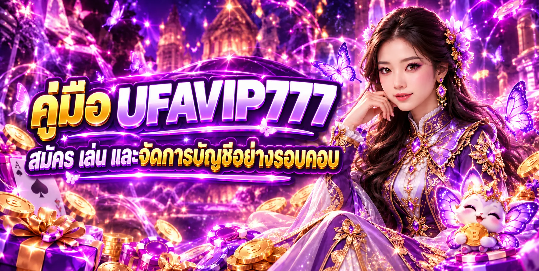 UFAVIP777 คู่มือสมัคร เล่น และดูแลบัญชีอย่างรอบคอบ